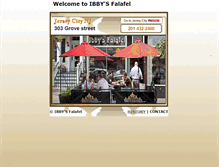 Tablet Screenshot of ibbysfalafels.com
